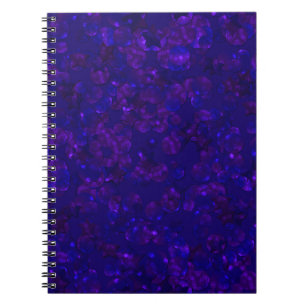 Cuaderno Purpurina bokeh sparkke print