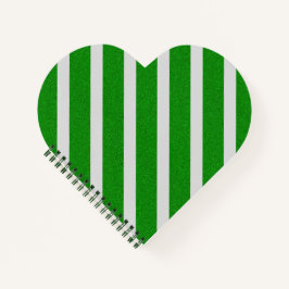 Cuaderno Purpurina de banda verde