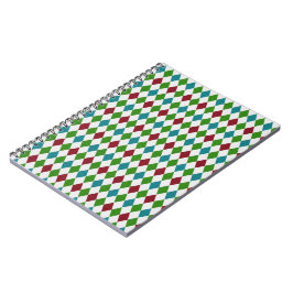 Cuaderno Purpurina de diamantes multicolor