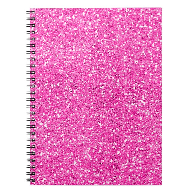 Cuaderno Purpurina de las rosas fuertes (Frente)