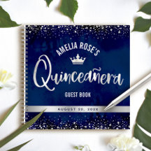 Purpurina de plata marina Tiara Quinceañera