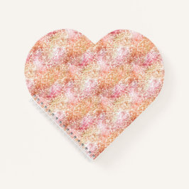 Cuaderno Purpurina de unicornio rosa