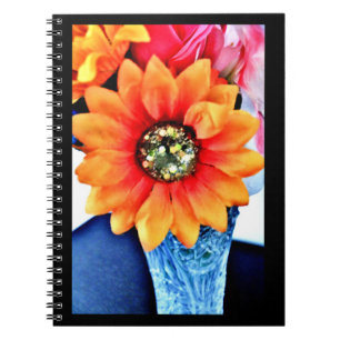 Cuaderno Purpurina Girasol