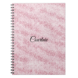Cuaderno Purpurina Girly Pink
