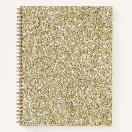Cuaderno Purpurina Glam Luxe Gold  