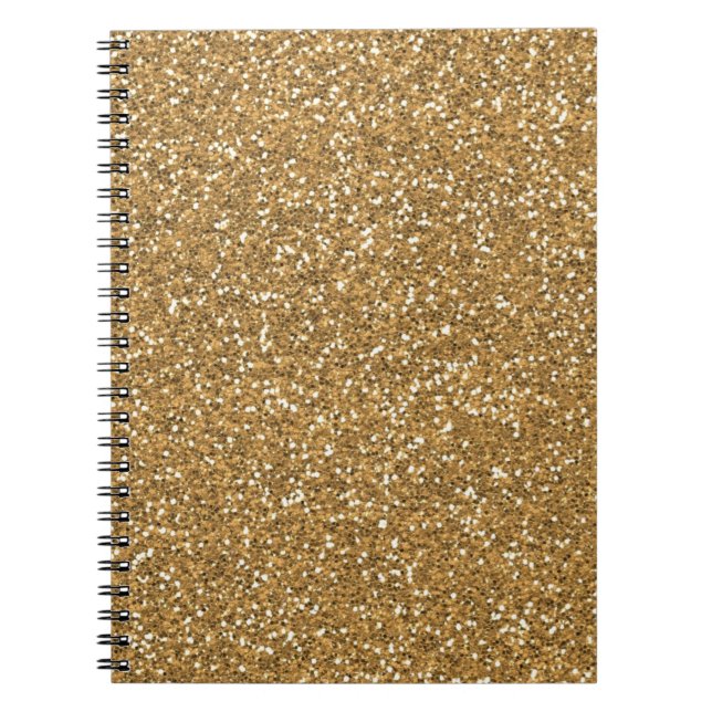 Cuaderno Purpurina Gold Glam Faux (Frente)