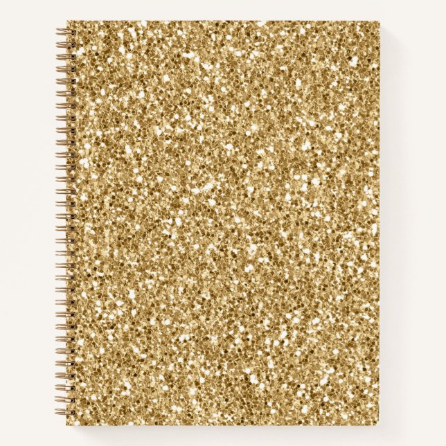 Cuaderno Purpurina Gold Glitz        (Anverso)
