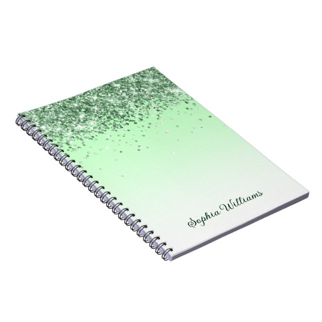 Cuaderno Purpurina Green (Lado Derecho)