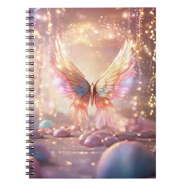 Cuaderno Purpurina Magical Angel Wings (Frente)