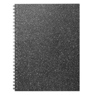 Cuaderno Purpurina negro