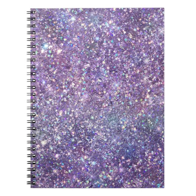 Cuaderno Purpurina Purple Sparkle (Frente)