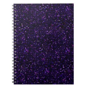 Cuaderno Purpurina púrpura Amethyst oscuro