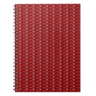 Cuaderno Purpurina rojo oscuro para portátiles