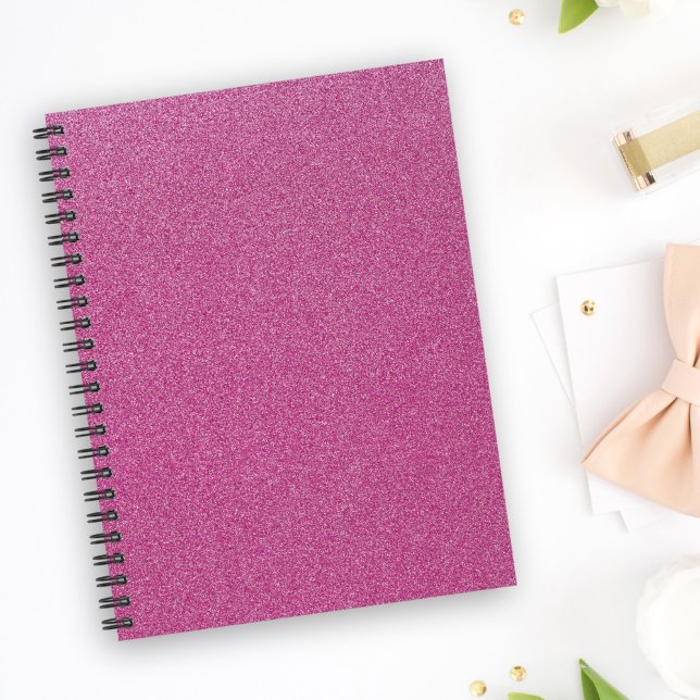 Cuaderno Purpurina rosado, espárrago, fondo Purpurina (Subido por el creador)