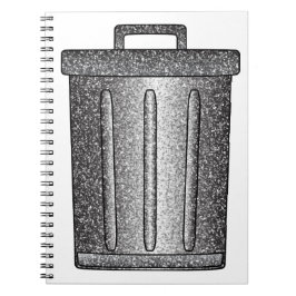 Cuaderno Purpurina Trash Can
