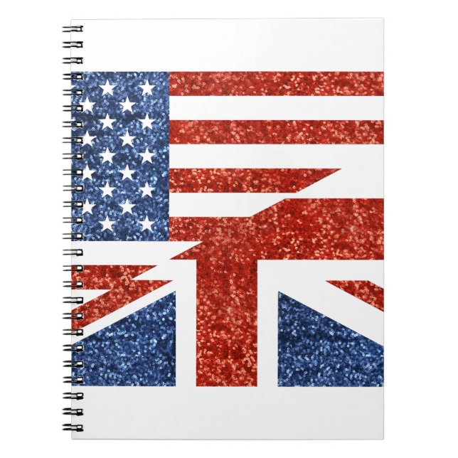 Cuaderno purpurina usa uk (Frente)