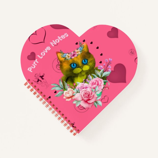 Cuaderno Purr Love Notebook (Anverso)