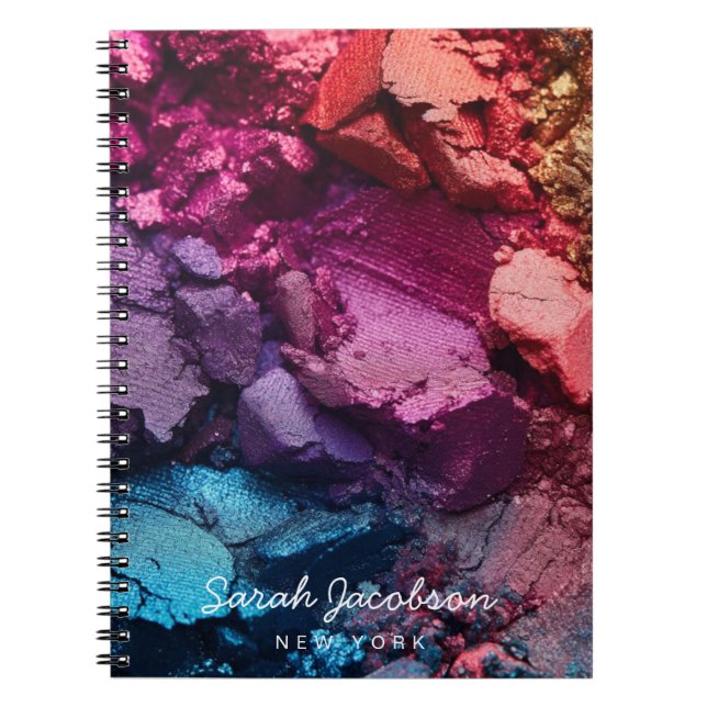 Cuaderno Push Luxury Cosmetics Cosmetologist Eyeshadow (Frente)