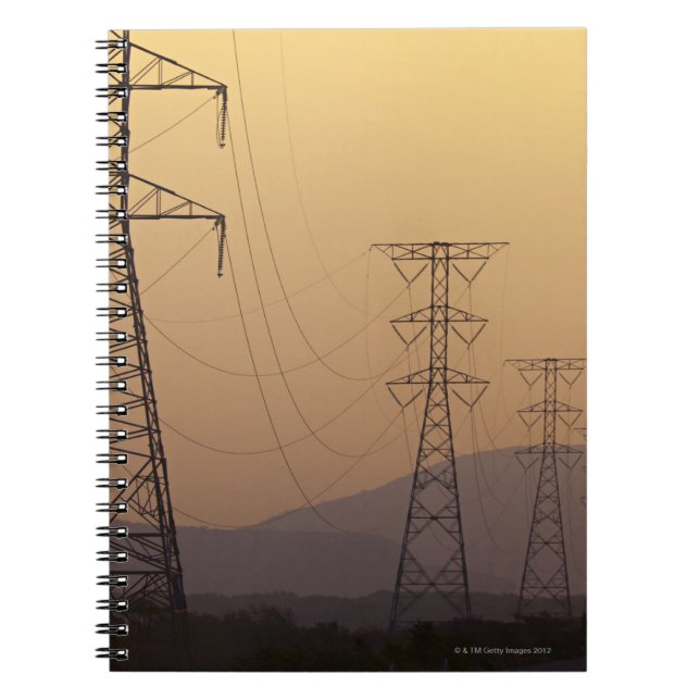 Cuaderno Pylon de electricidad (Frente)