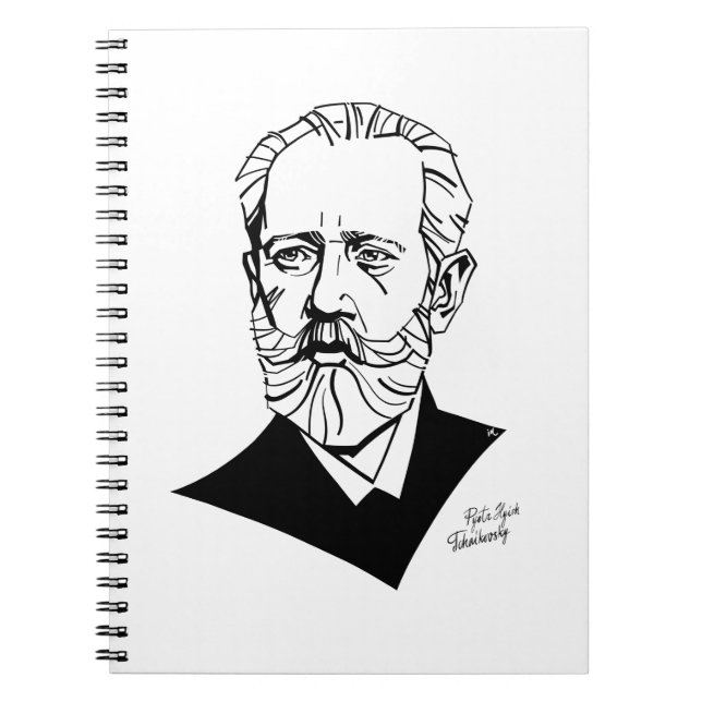 Cuaderno Pyotr Tchaikovsky (Frente)