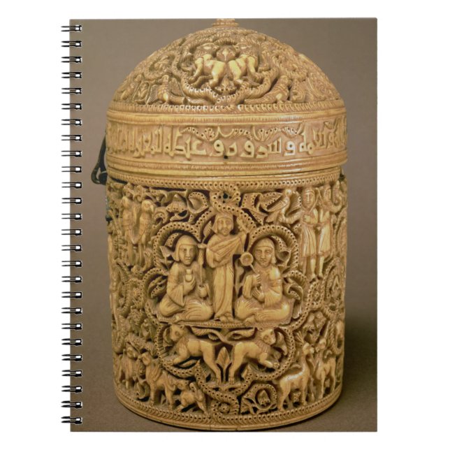 Cuaderno Pyx con el alivio que representa los placeres de (Frente)