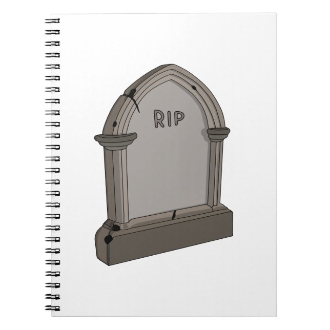 Cuaderno QEPD Descanse En Paz (Frente)