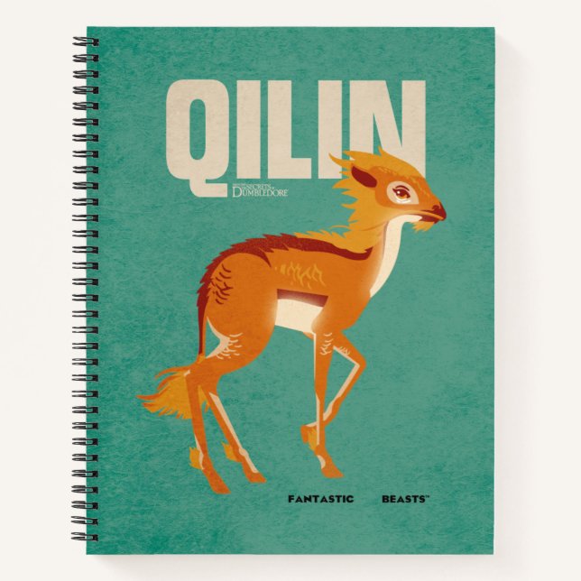 Cuaderno Qilin Vintage Graphic (Anverso)