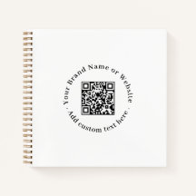 QR Blanco | Diseño Empresarial Minimalista Moderno