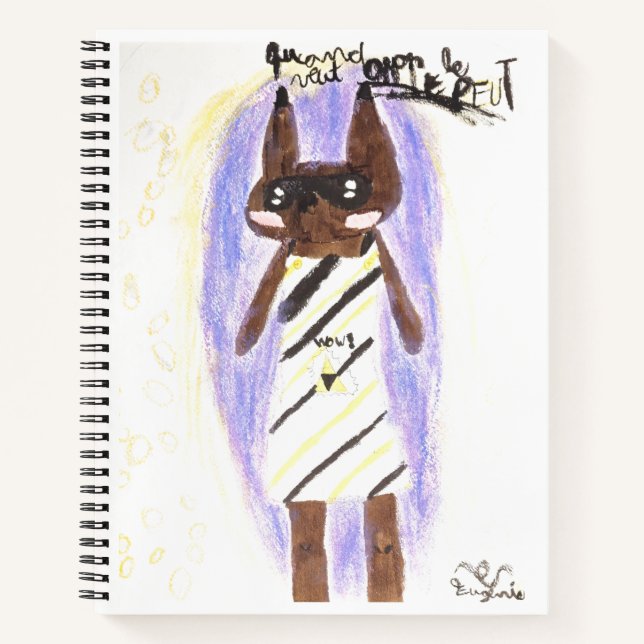 Cuaderno Quand on le veut on le peut (Anverso)