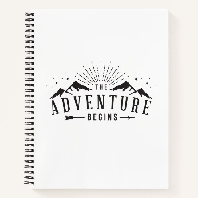 Cuaderno ¡Que comience la aventura! (Anverso)