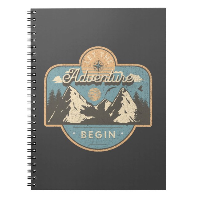 Cuaderno Que comience la aventura (Frente)