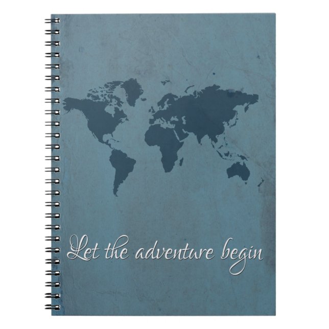 Cuaderno Que comience la aventura (Frente)