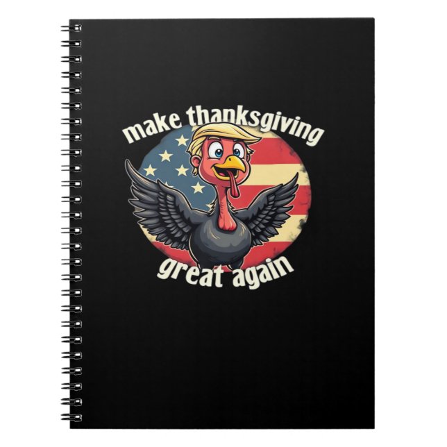 Cuaderno Que el día de Acción de Gracias vuelva a ser grand (Frente)