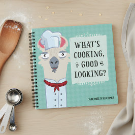 Cuaderno ¿Qué está cocinando la receta de la Llama?