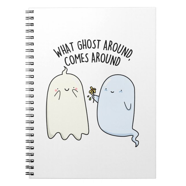 Cuaderno Qué fantasma de alrededor viene alrededor del chis (Frente)