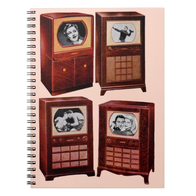 Cuaderno Qué hay en la televisión (Frente)