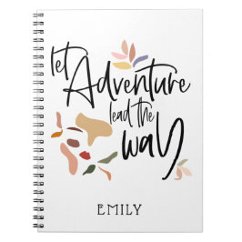 Cuaderno Que La Aventura Dirija La Forma De Motivar El Nomb