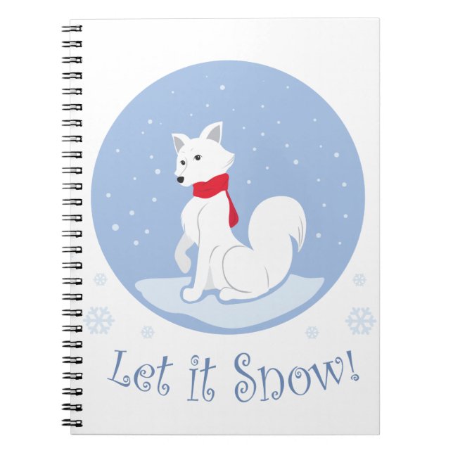 Cuaderno ¡Que La Nieve! (Fox Ártica) (Frente)
