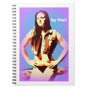 Cuaderno ¿Qué portátil bikini chica?