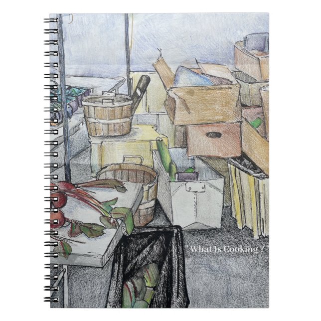 Cuaderno "¿Qué se cocina?" (Frente)