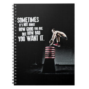 Cuaderno Qué Tan Mal Lo Deseas - Motivación CrossFit