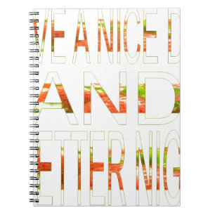 Cuaderno Que tengas un buen día