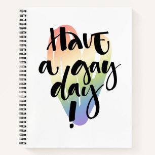 Cuaderno Que tengas un día gay