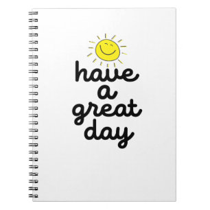 Cuaderno que tengas un gran día