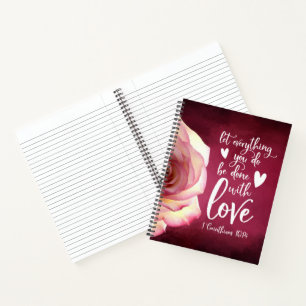 Cuaderno Que todo lo que haces se haga con amor