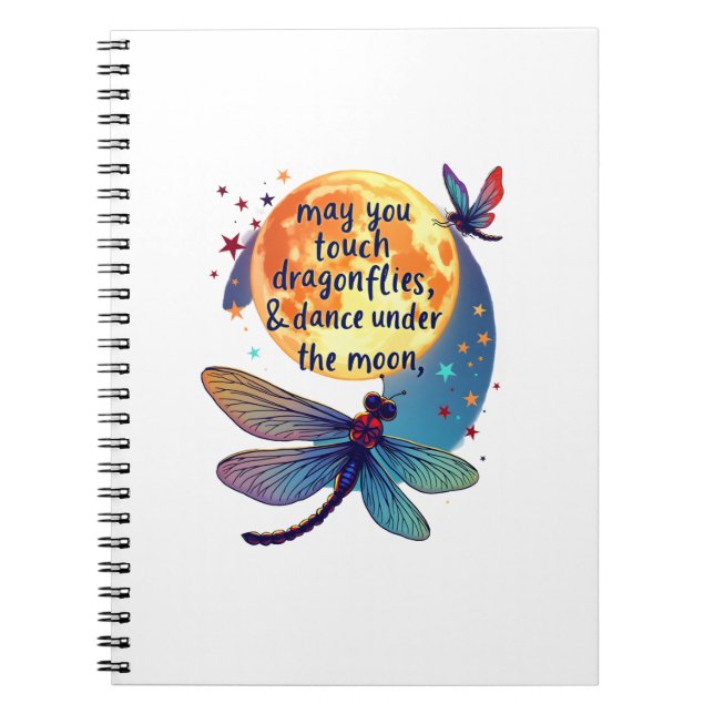 Cuaderno Que Toques Libélulas Y Estrellas Bailen Con Fai (Frente)