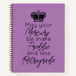 Cuaderno Que tu Mercurio sea más Fred y menos Retrogrado