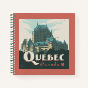 Cuaderno Quebec Canadá   Château Frontenac