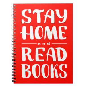 Cuaderno Quédate en casa y lee libros