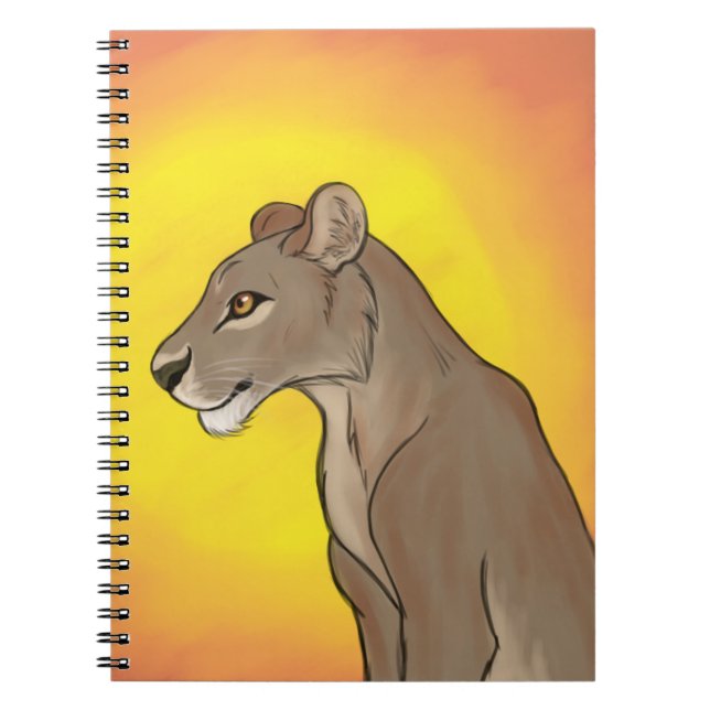 Cuaderno Queen Lioness (Frente)
